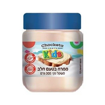 צ'וקטה קידס ממרח בטעם חלב 300 גרם