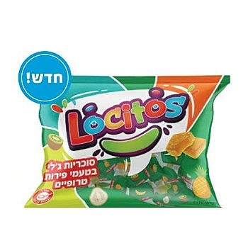 לוקיטוס סוכריות ג'לי בטעמים טרופיים 300 גרם
