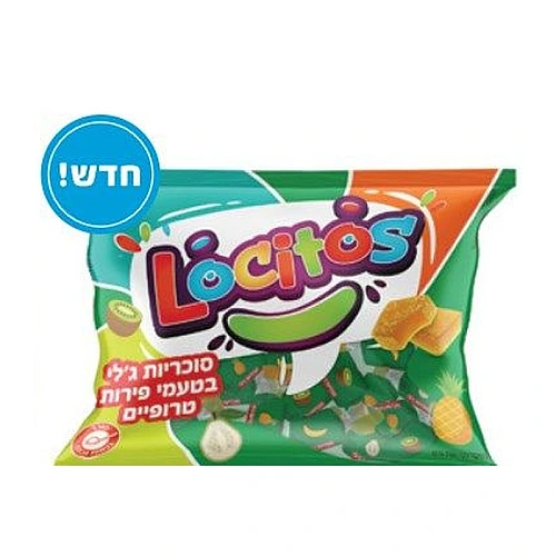 לוקיטוס סוכריות ג'לי בטעמים טרופיים 300 גרם