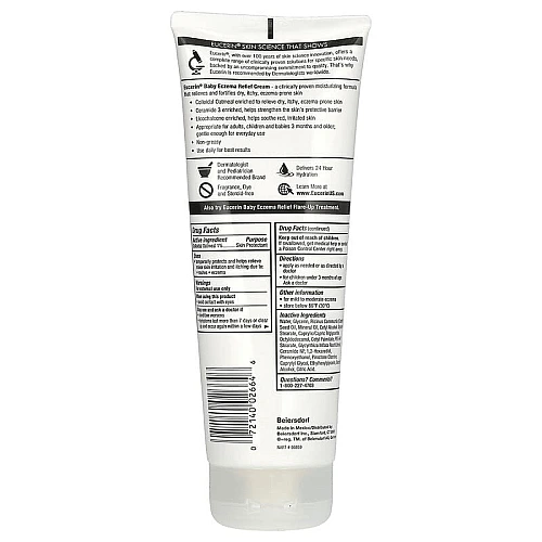 קרם להקלה על אקזמה לתינוקות ללא בישום 226 גרם - Eucerin