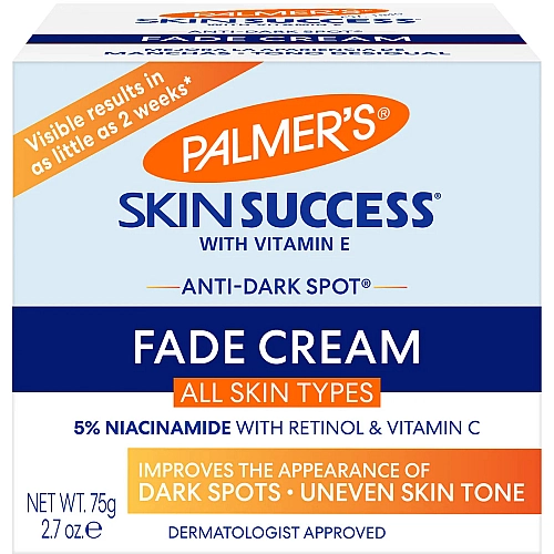 פאלמרס קרם לפנים להפחתת כתמים כהים עם ויטמין E נפח 75 גרם - Palmer's