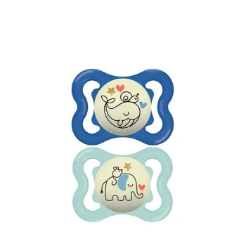 מאמ זוג מוצצים סופרים מגיל 0 עד 6 חודשים