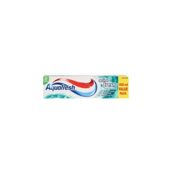 אקווה פרש משחת שיניים Active Fresh עם מנטול 100 מ״ל - מבית Aquafresh