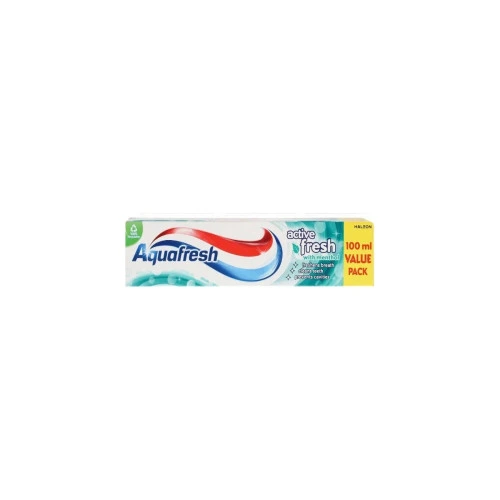אקווה פרש משחת שיניים Active Fresh עם מנטול 100 מ״ל - מבית Aquafresh