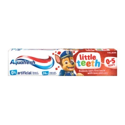 אקווה פרש משחת שיניים Little Teeth לגילאי 0 עד 5 שנים 50 מ״ל - מבית Aquafresh