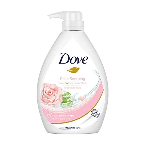 דאב תחליב רחצה גו פרש ורד ואלוורה 1 ליטר - מבית DOVE