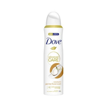 דאב דאודורנט ספריי קוקוס ויסמין 150 מ״ל - מבית DOVE
