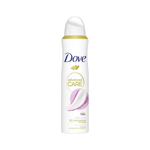 דאב דאודורנט ספריי טלק סופט 150 מ״ל - מבית DOVE