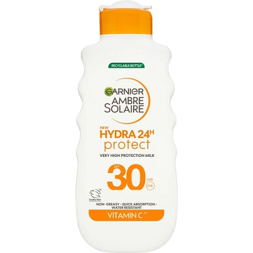 גרנייה תחליב הגנה מהשמש אמבר סולאר הידרה ⁦SPF30 175⁩ מ״ל