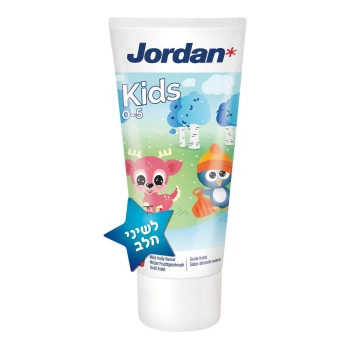 KIDS משחת שיניים לילדים לשיני חלב גיל 0-5 - מבית ג'ורדן