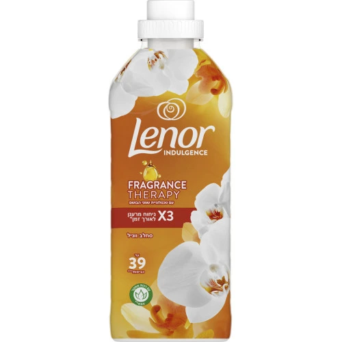 לנור מרכך כביסה מרוכז סחלב ווניל 819 מ״ל - מבית Lenor