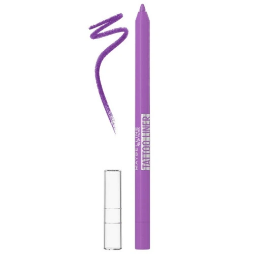 מייבלין אייליינר טאטו ליינר ג׳ל בגוון ⁦801 - PURPLE POP⁩ בתכולת 1.3 גרם