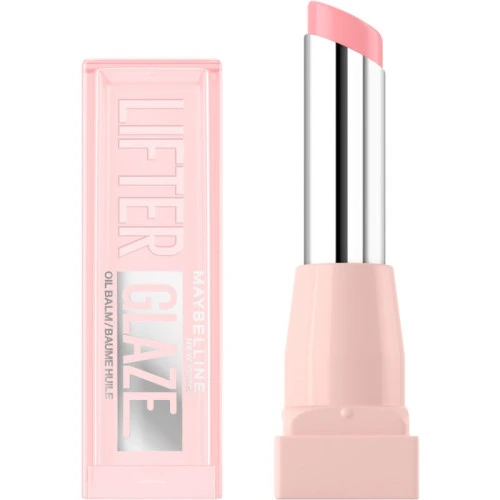 מייבלין באלם לשפתיים ליפטר גלייז בגוון ⁦002 Pink Drip⁩ בתכולת 2.8 גרם