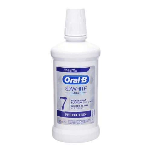 3D WHITE מי פה - מבית Oral B בנפח 500 מל