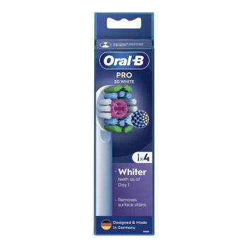 3D White ראש למברשת חשמלית להלבנה - מבית Oral B