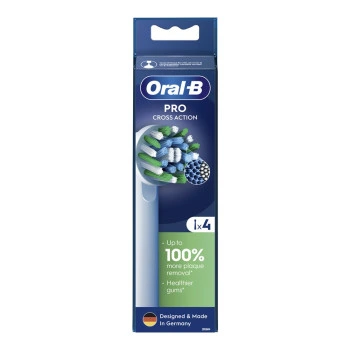 PRO CROSS ACTION ראשים למברשת חשמלית - מבית Oral B