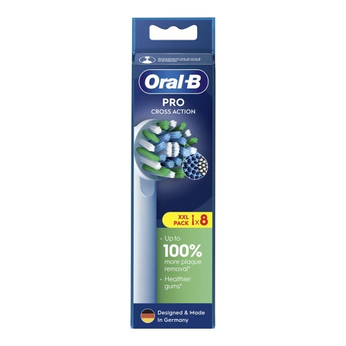 PRO CROSS ACTION ראשים למברשת חשמלית - מבית Oral B