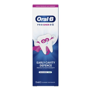 פרו ג'וניור משחת שיניים לילדים 6-12 שנים - מבית Oral B