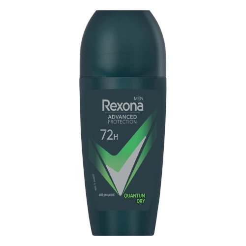 דאודורנט רול און קוואנטום לגבר 50 מ״ל - מבית REXONA