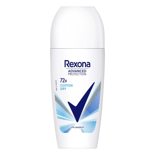 דאודורנט רול-און כותנה לאישה 50 מ״ל - מבית REXONA