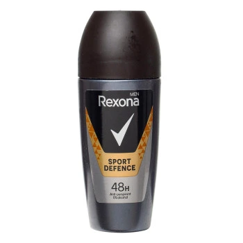 דאודורנט רול און ספורט דיפנס לגבר - מבית REXONA בנפח 50 מ״ל