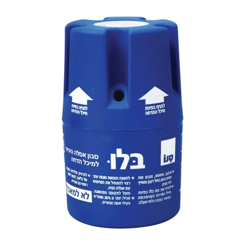 סנו בלו סבון אסלה למיכל ההדחה
