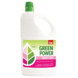 סנו גרין פאוור ניקוי רצפות אקולוגי GREEN POWER מנקה ומבריק את כל סוגי הרצפות - 2 ליטר