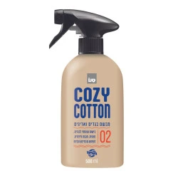 סנו מקסימה מבשם בגדים ואריגים בניחוח Cozy Cotton קרייזי כותנה 500 מ"ל