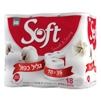סנו סופט נייר טואלט גליל כפול