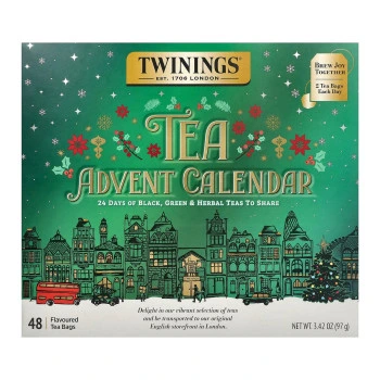 טווינינגס לוח שנה לתה 48 שקיקים - מבית Twinings