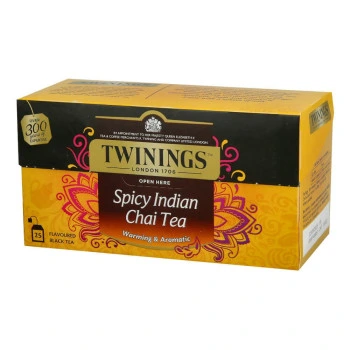 צ'אי הודי וויאג' טווינינג 25 שקיקים - מבית Twinings