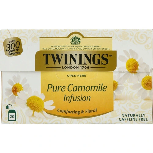 חליטת קמומיל טווינינגס 25 שקיקים - מבית Twinings
