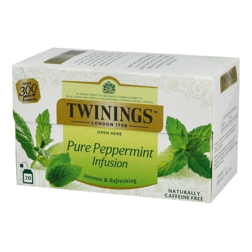 חליטת פיור מנטה טווינינגס 25 שקיקים - מבית Twinings