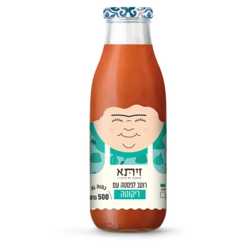 זיתא רוטב לפסטה עם ריקוטה 500 גרם - Zeta