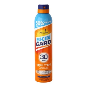 סקין גארד תרסיס הגנה שקוף SPF30 עם תוספת של 50% יותר 300 מ"ל - מבית SKIN GARD
