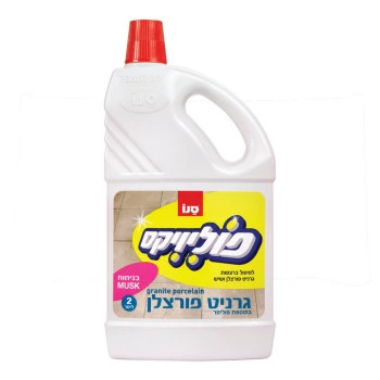 סנו פוליויקס נוזל לניקוי רצפות גרניט פורצלן בניתוח מאסק - 2 ליטר