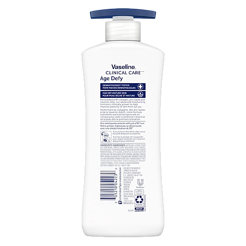 וזלין Clinical Care תחליב גוף טיפול קליני לגיל זהב תוספת ג'לי קולגן 400 מ"ל - מבית VASELINE