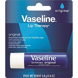וזלין שפתון לשפתיים יבשות אורגינל למניעת יובש ללא ריח 5 גרם - מבית VASELINE