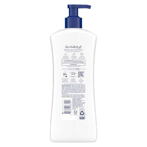 וזלין תחליב גוף לחות טיפול אינטנסיבי - ללא בושם - 600 מ"ל - מבית VASELINE