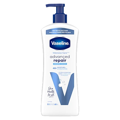 וזלין תחליב גוף לחות טיפול אינטנסיבי - ללא בושם - 600 מ"ל - מבית VASELINE