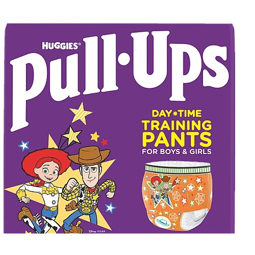 האגיס Pull-Ups פול אפס תחתוני גמילה יום לבנים ולבנות 15 ק"ג יחידות HUGGIES