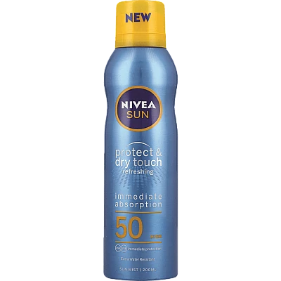 ניוואה SUN ספריי הגנה 50 SPF לתחושת קרירות 200 מ"ל - מבית NIVEA