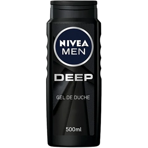 ניוואה ג'ל רחצה לגבר DEEP לגוף פנים ושיער 500 מ''ל - מבית NIVEA ניוואה ג'ל רחצה לגבר DEEP לגוף פנים ושיער 500 מ''ל - מבית NIVEA