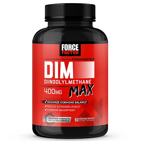 Fundamentals מקס DIM דיינדולילמתן מכיל 400 מ"ג 60 כמוסות צמחיות - מבית Force Factor Fundamentals מקס DIM דיינדולילמתן מכיל 400 מ"ג 60 כמוסות צמחיות - מבית Force Factor