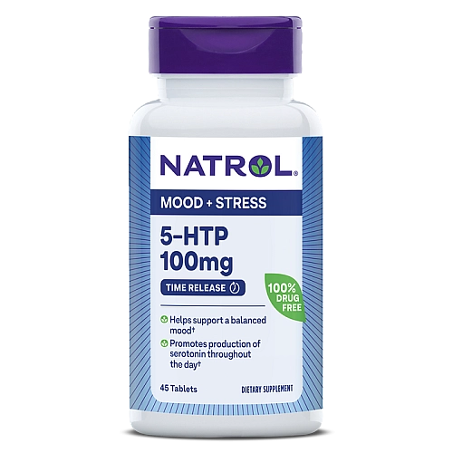 5-HTP הידרוקסי-טריפטופאן 100 מ"ג - 45 טבליות - מבית NATROL