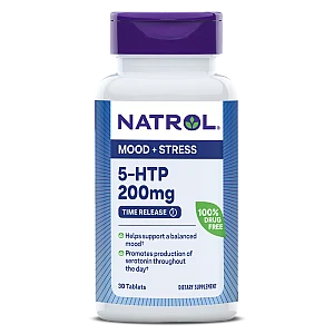 5-HTP הידרוקסי-טריפטופאן חזק 200 מ"ג - 30 טבליות - מבית NATROL