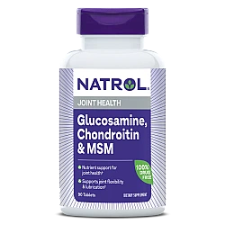 MSM ‏‏גלוקוזאמין כונדרויטין 90 טבליות - מבית Natrol