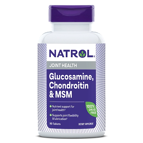 MSM ‏‏גלוקוזאמין כונדרויטין 90 טבליות - מבית Natrol