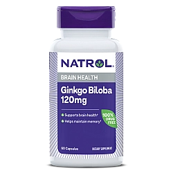 גינקו בילובה 120 מ"ג 60 קפסולות - מבית Natrol