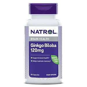 גינקו בילובה 120 מ"ג 60 קפסולות - מבית Natrol